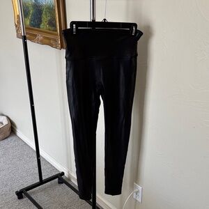 Spanx Black Faux Leather Leggings
